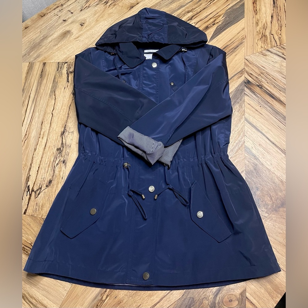 CHARTER CLUB Blue Water Resistant Sweater Women’s Size M